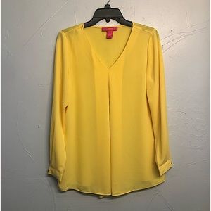 Catherine Malandrino long sleeve blouse.